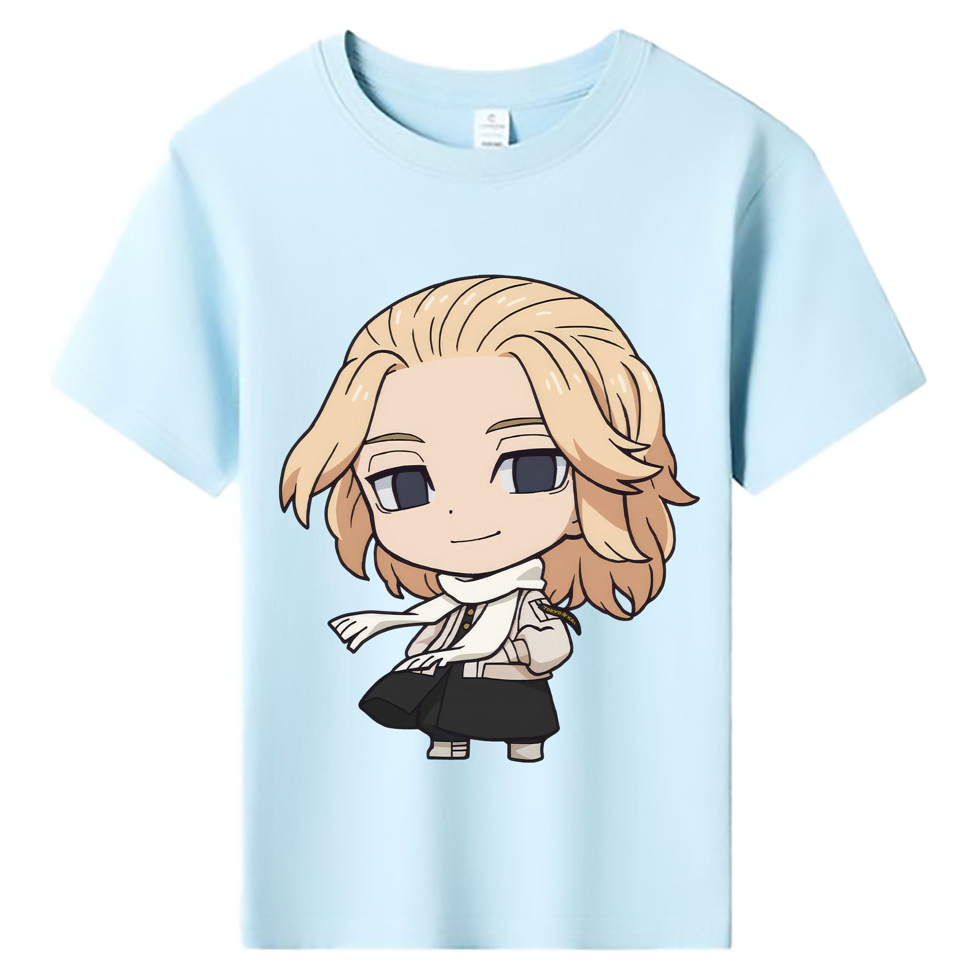 （画像用） 東京リベンジャーズ Tokyo Revengers 綿100％キッズTシャツ（フロントプリント）